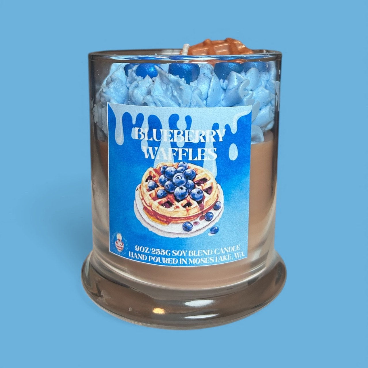 BLUEBERRY WAFFLES DESSERT CANDLE