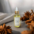 cinnamon, nutmeg, vanilla, apple, pear orange, vanilla, musk, amber