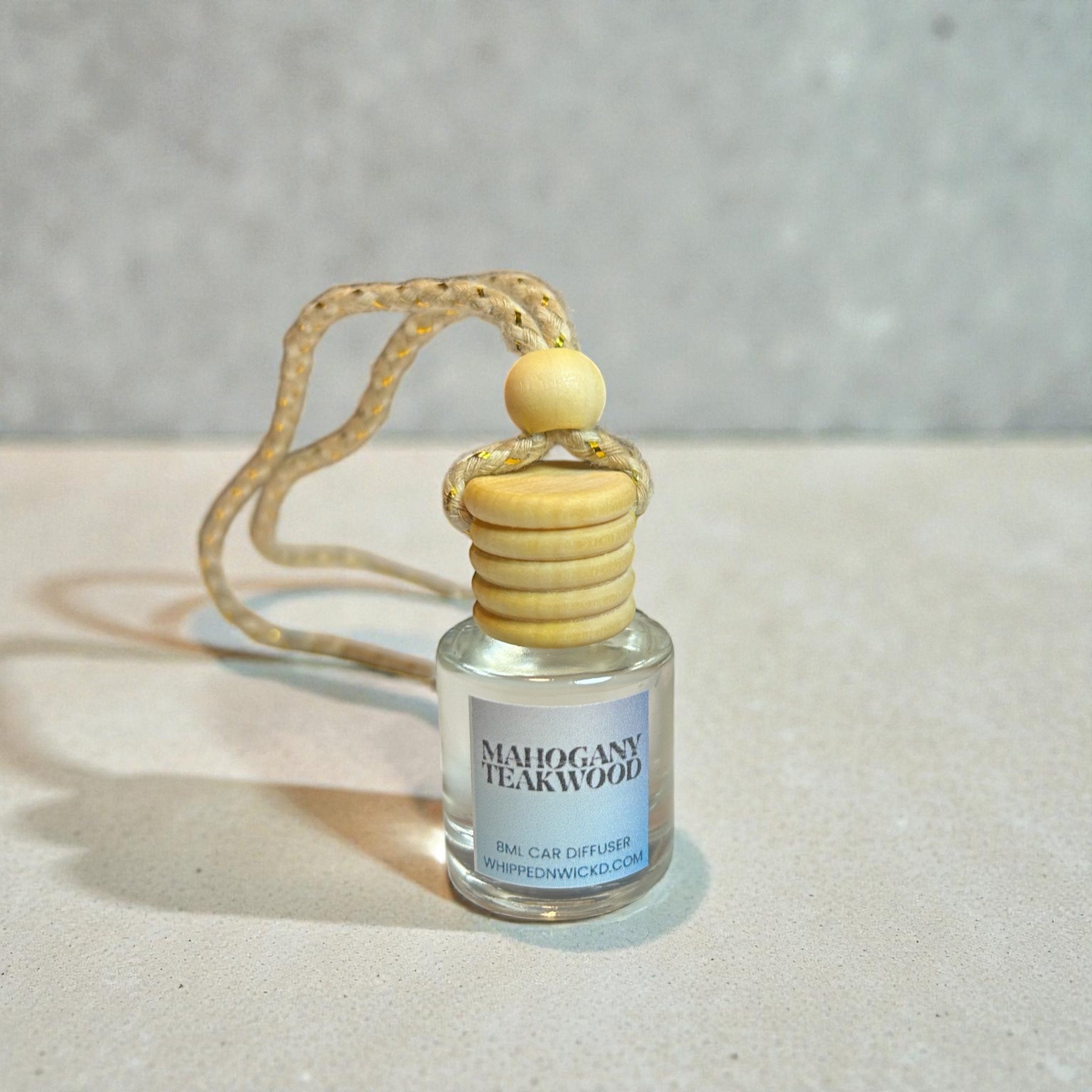 MAHOGANY TEAKWOOD CAR DIFFUSER