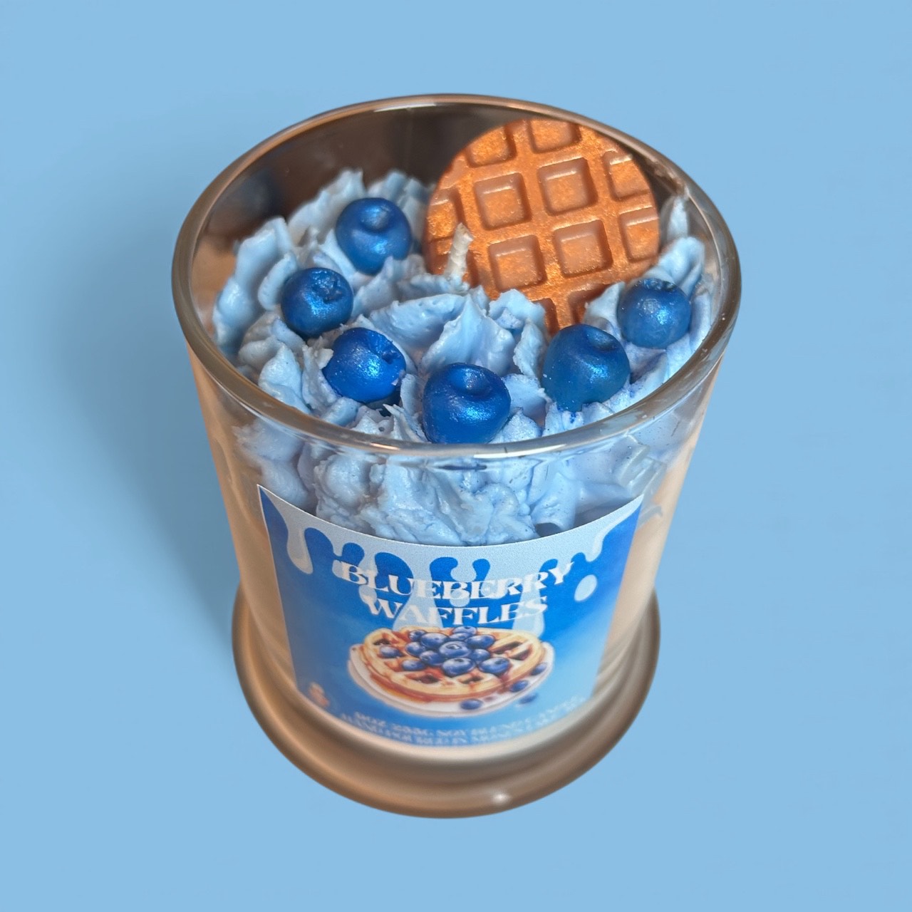 BLUEBERRY WAFFLES DESSERT CANDLE
