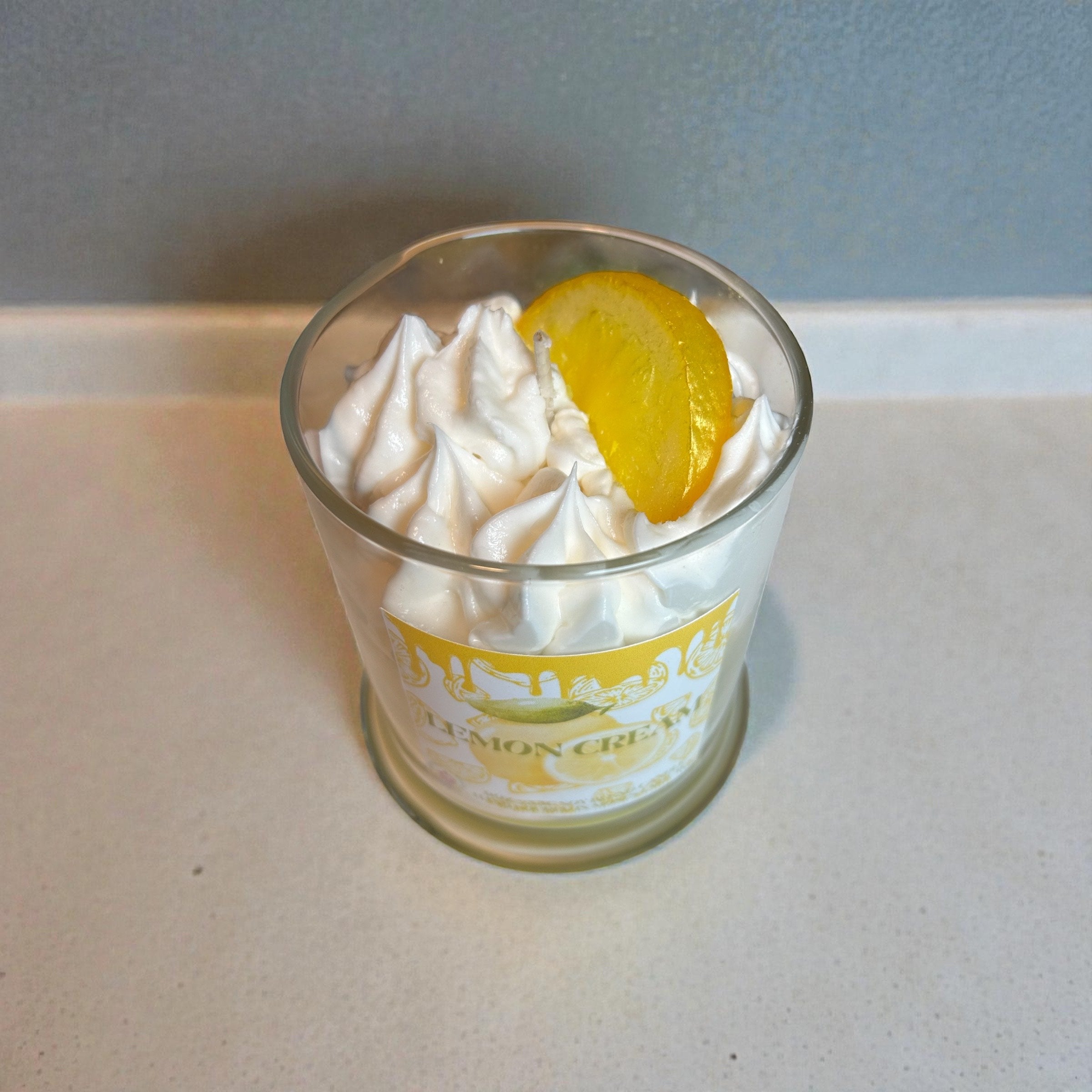 LEMON CREAM DESSERT CANDLE