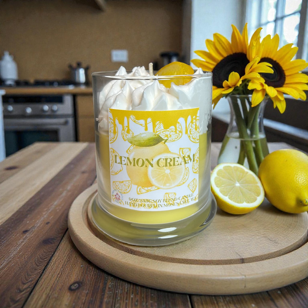 LEMON CREAM DESSERT CANDLE