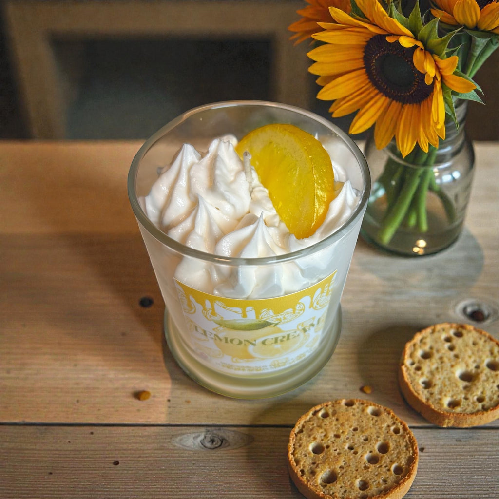 LEMON CREAM DESSERT CANDLE