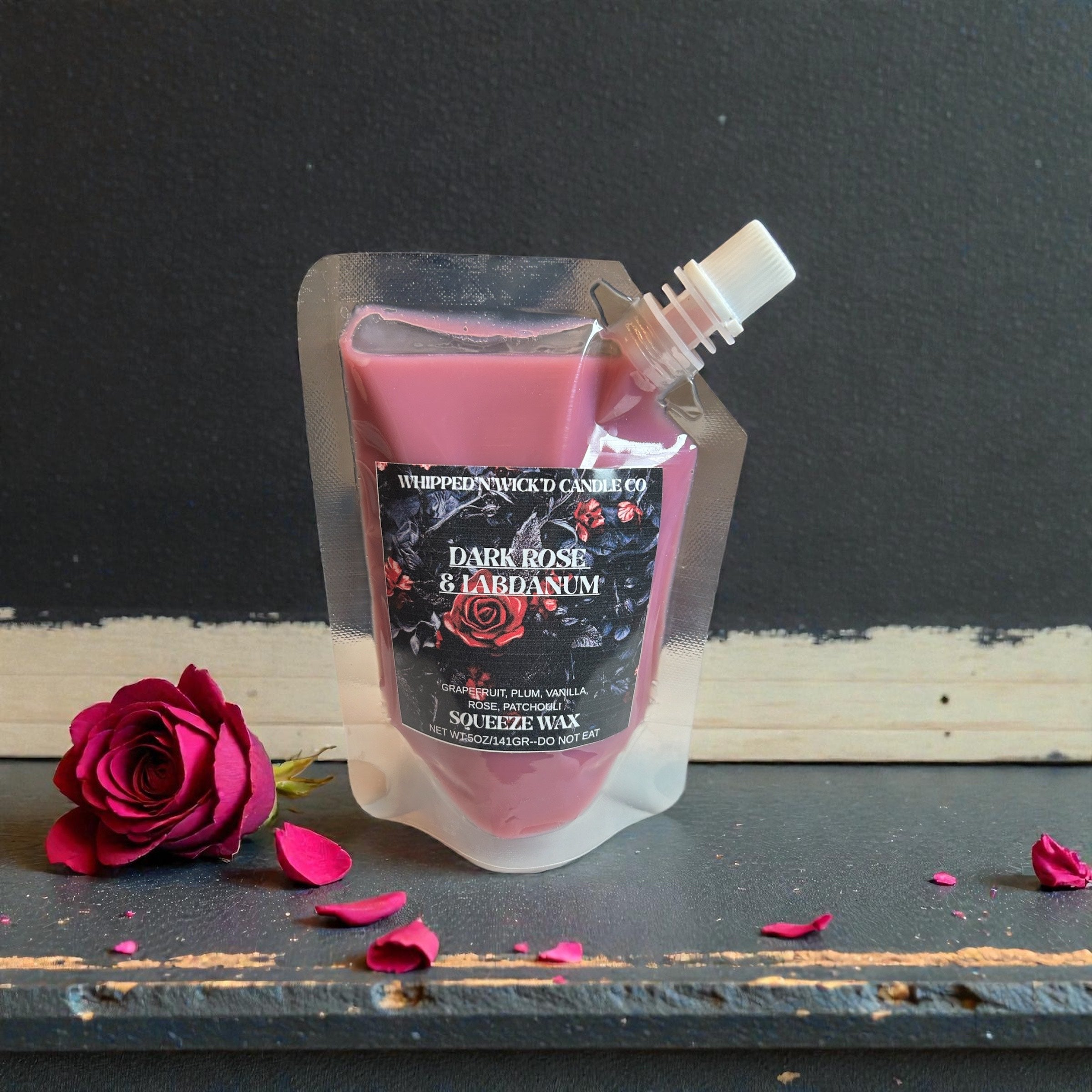 DARK ROSE & LABDANUM SQUEEZE WAX