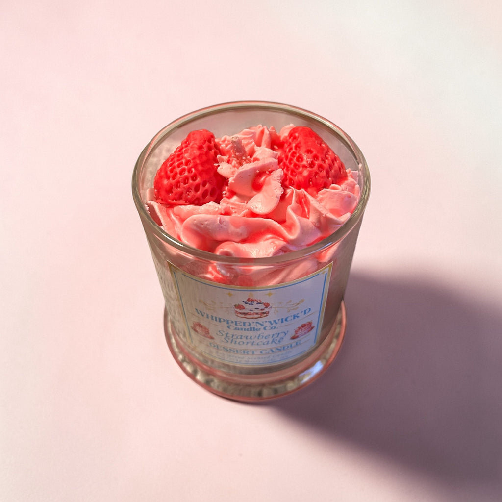 STRAWBERRY SHORTCAKE DESSERT CANDLE