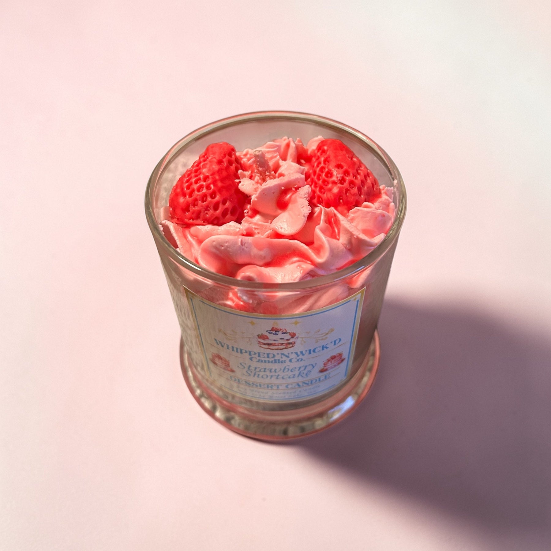 STRAWBERRY SHORTCAKE DESSERT CANDLE