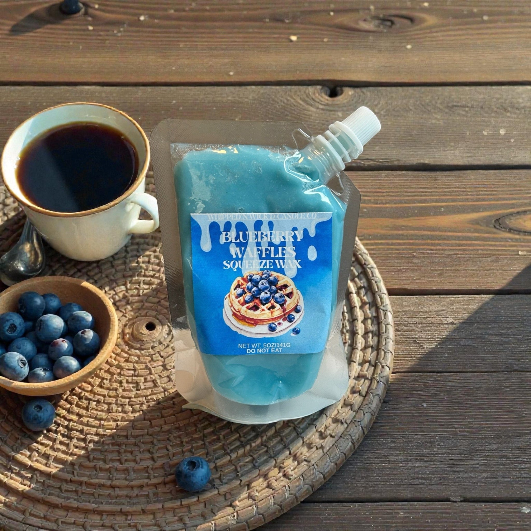 blueberry waffles wax melt