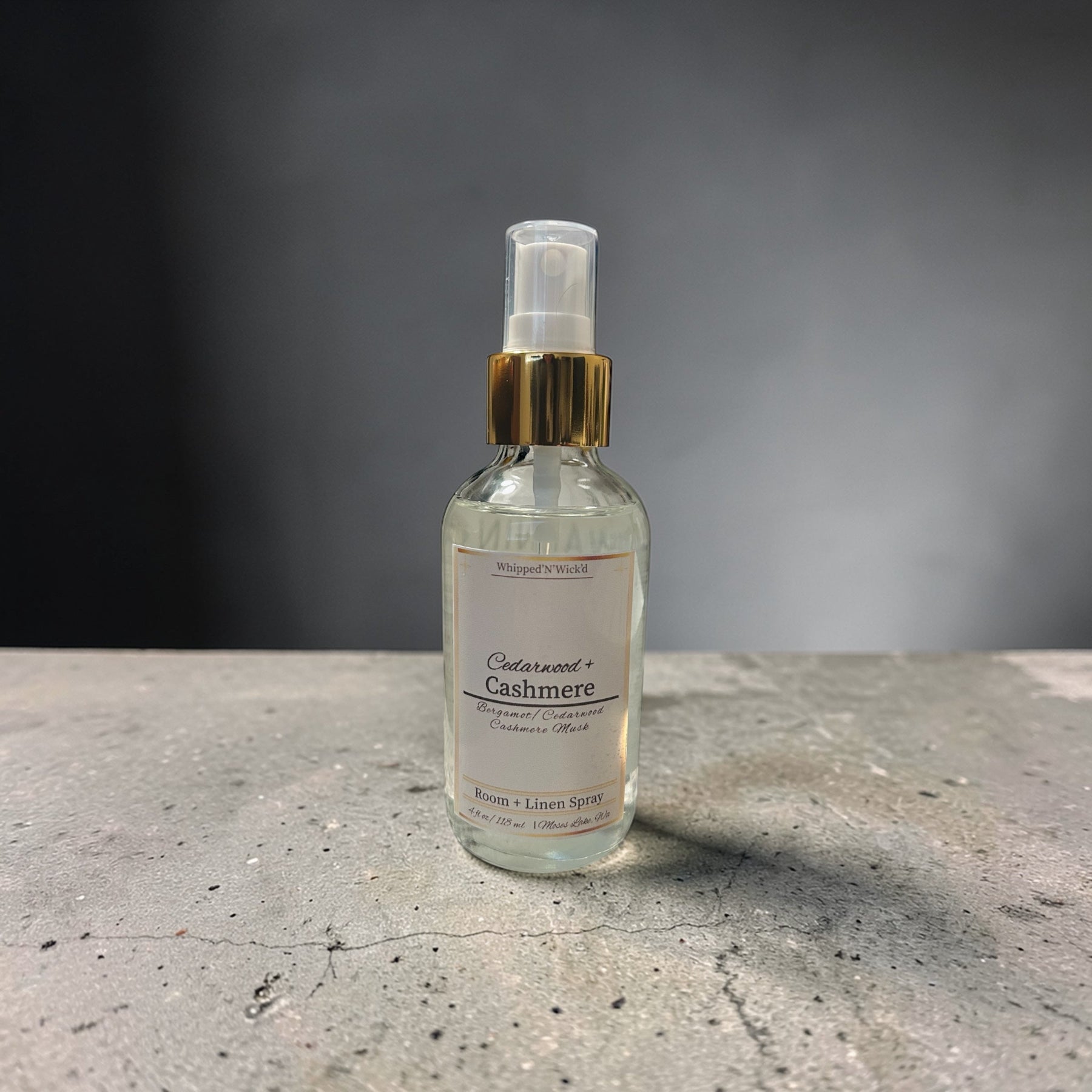 cedarwood, bergamot, cashmere musk