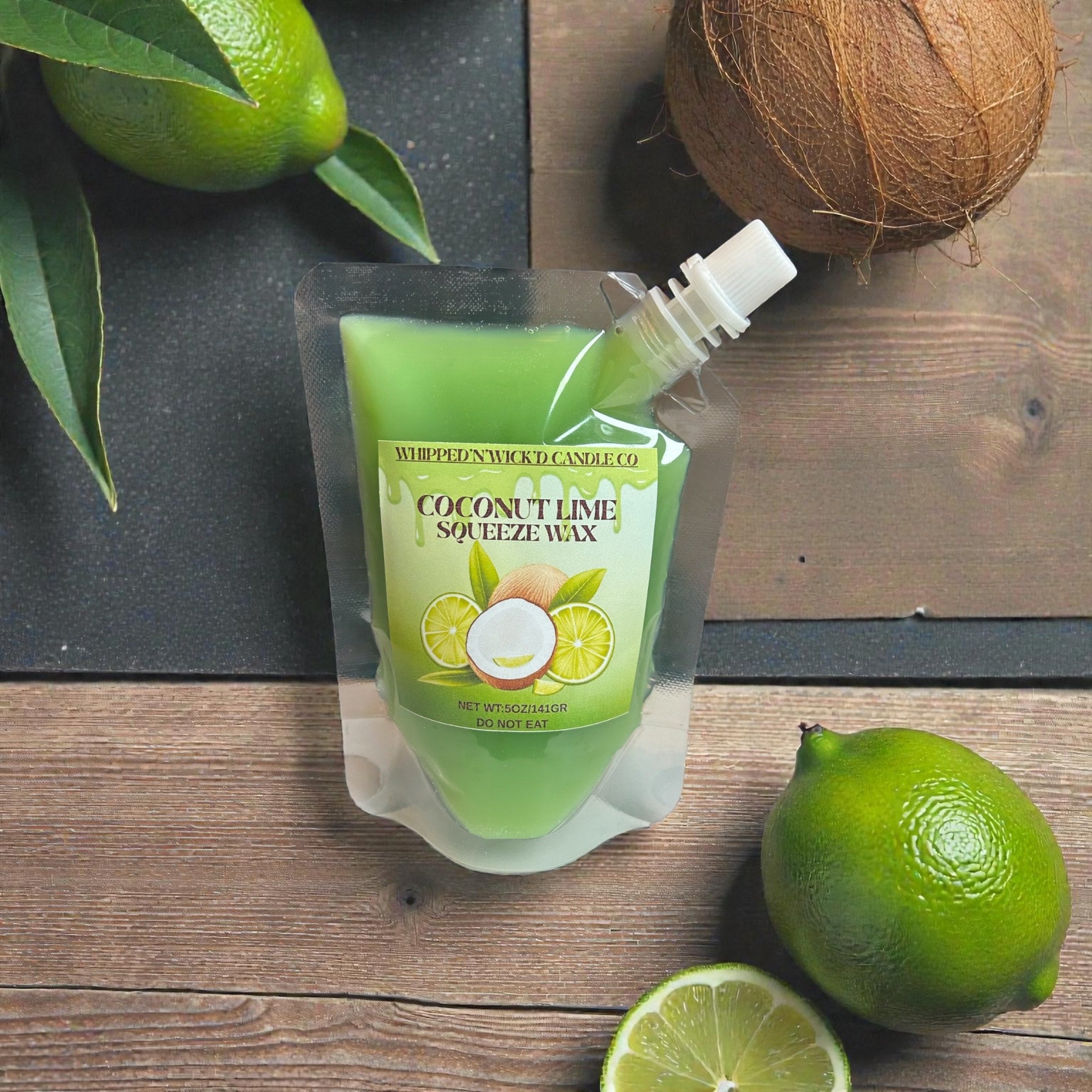 coconut lime wax melt
